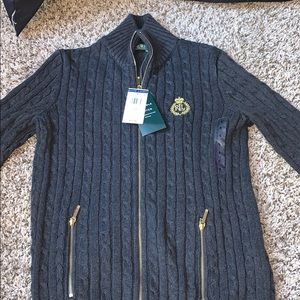 Brand new women’s polo zip-up